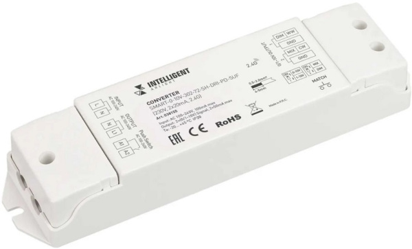 фото Конвертер  Arlight SMART-0-10V-302-72-SH-DRI-PD-SUF в Уфе