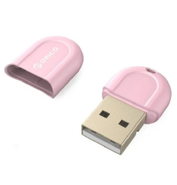 

Адаптер Bluetooth Orico BTA-408-PK USB, розовый, BTA-408-PK