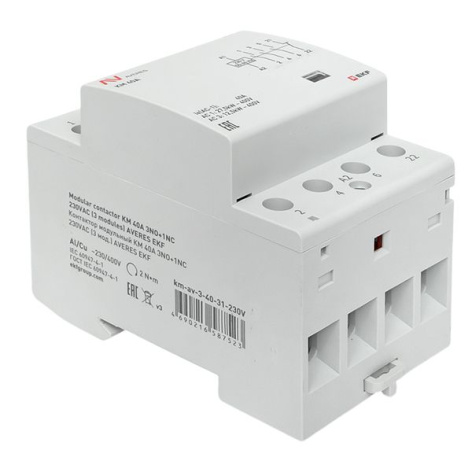 фото Контактор модульный EKF km-av-3-40-31-230V в Екатеринбурге