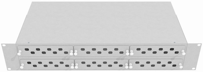 

Кросс оптический стоечный TopLAN КРС-Top-2U-48FC/ST-GY 19", 48 FC/ST адаптеров, 2U, серый, КРС-Top-2U-48FC/ST-GY