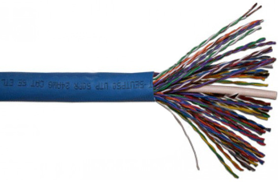 фото Кабель витая пара U/UTP 5e кат. 50 пар TWT TWT-5EUTP50 в Казани
