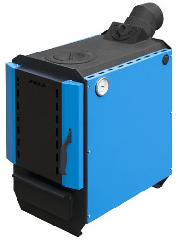 Изображение товара Твердотопливный котел ZOTA Box 8 мощностью 8 кВт для обогрева до 80 м²