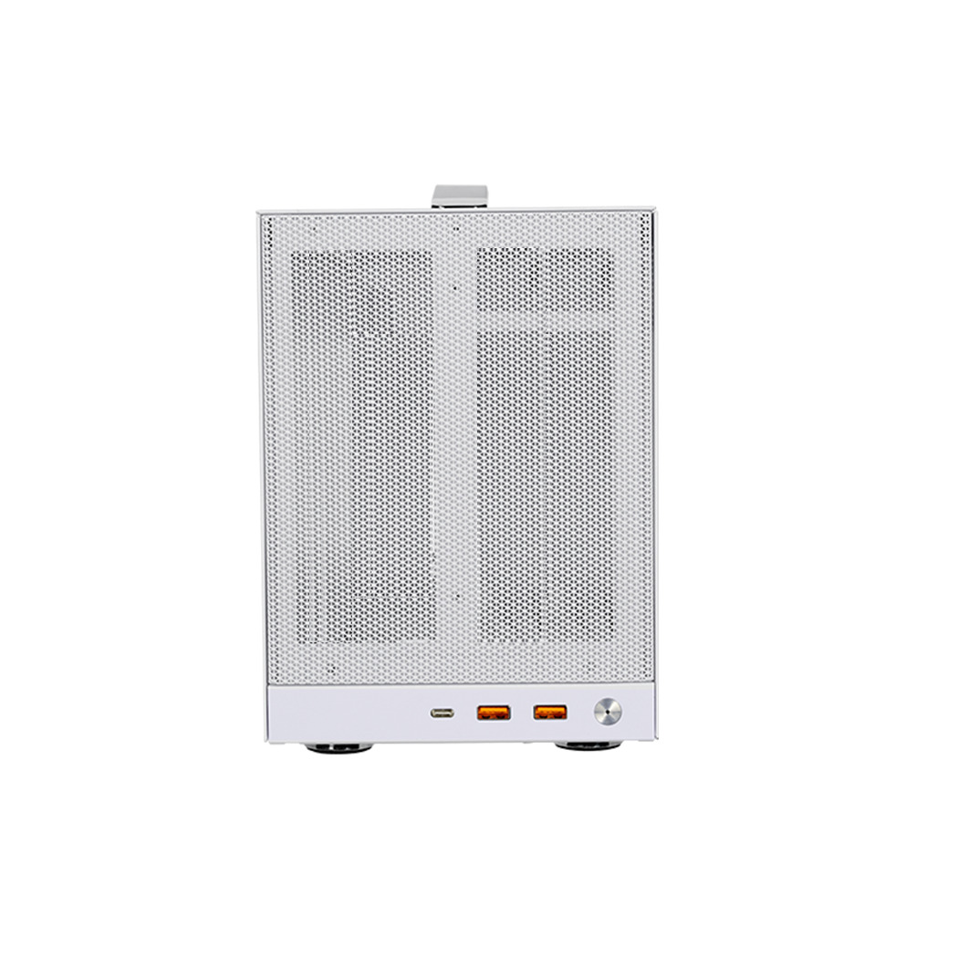 

Корпус mini-ITX PCCooler K101 MESH WH 3F без БП, 2*USB 3.0, USB Type-C, K101 MESH WH 3F