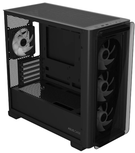 фото Корпус mATX ASUS A23 PLUS TG ARGB BLACK в Волгограде