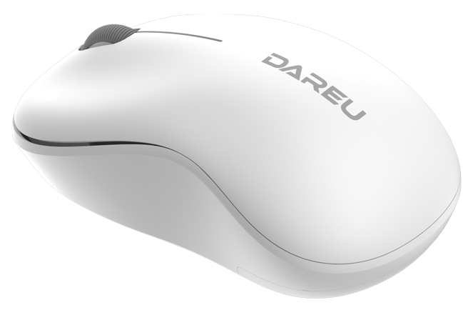 

Мышь Wireless Dareu LM115G White белая, DPI 800/1200/1600, 2.4GHz, LM115G White