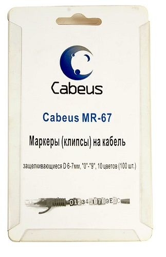 фото Маркер на кабель  Cabeus MR-67 в Челябинске