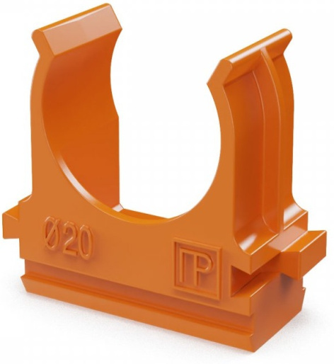 Изображение товара Клипса Промрукав PR13.0067 для крепления труб ПВХ, 10 шт.