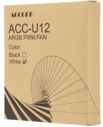 фото Вентилятор ACCORD ACC-U12 ARGB WHITE