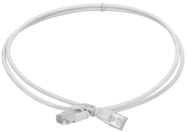 

Кабель патч-корд U/UTP 5e кат. 1.5м ITK PC08-C5EUL-1M5-SL-WT slim язычок белый, PC08-C5EUL-1M5-SL-WT