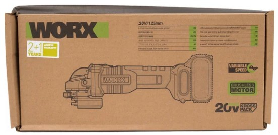 фото Шлифовальная машина угловая WORX Professional WU809.9 в Санкт-Петербургe