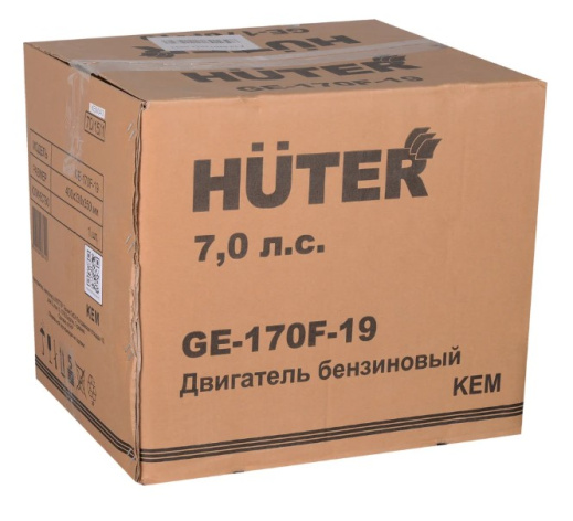 фото Двигатель бензиновый Huter GE-170F-19