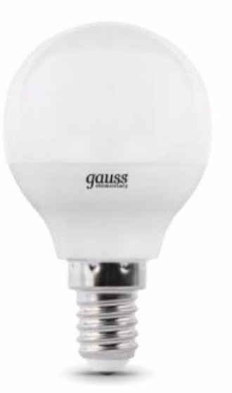 

Лампа светодиодная Gauss 53118 LED Elementary Globe 8W E14 2700K 1/10/100, 53118