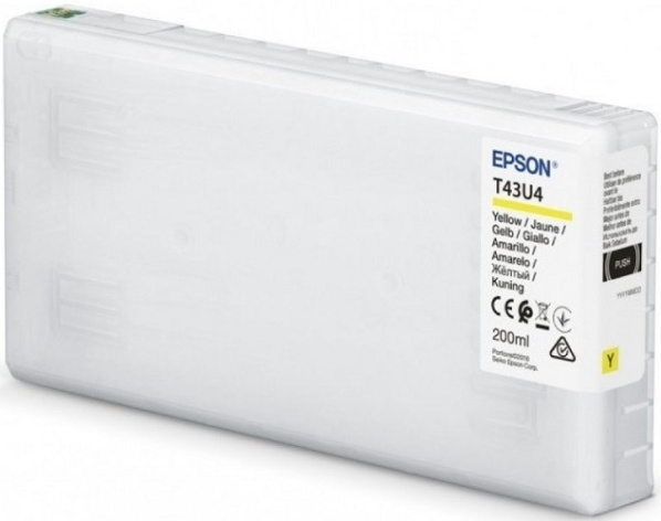 Изображение товара Картридж Epson C13T43U440 T43U Yellow для SURELAB SL-D800