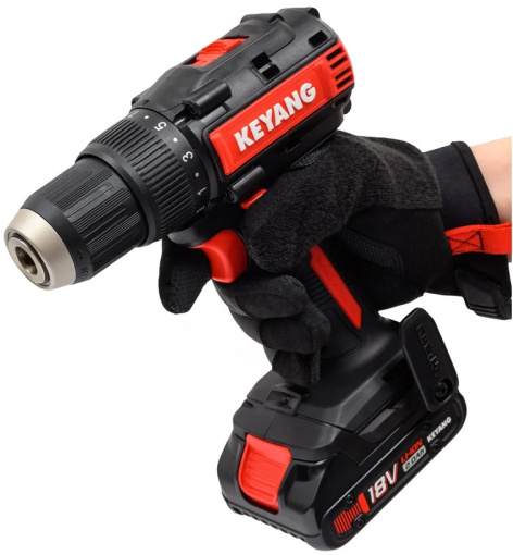 фото Шуруповерт аккумуляторный KEYANG DD18BL-W (Set) в Краснодаре