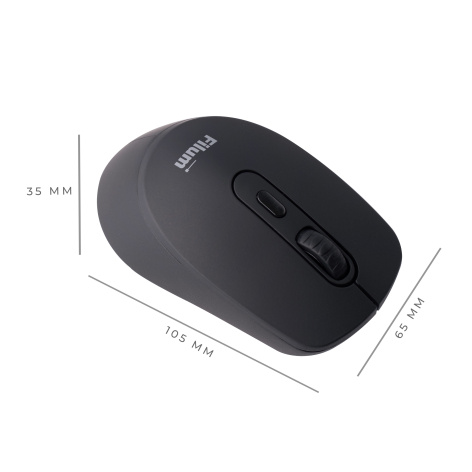 фото Оптическая светодиодная мышь Filum FL-MBT05-BK, Черный, [FL-MBT05-BK] в Уфе