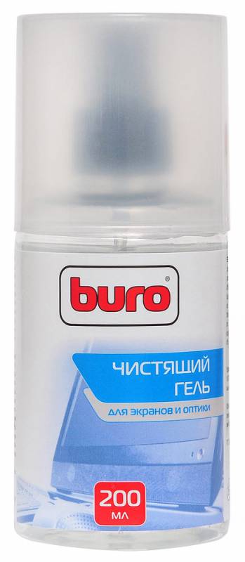 

Набор Buro BU-Gscreen чистящий (салфетки + гель) для экранов и оптики 200мл, BU-Gscreen