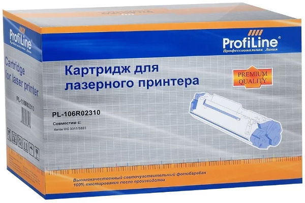 

Картридж ProfiLine PL_106R02310 для Xerox WorkCentre 3315/3325/3315DN/3325DN/3325DNI 5000 копий, PL_106R02310