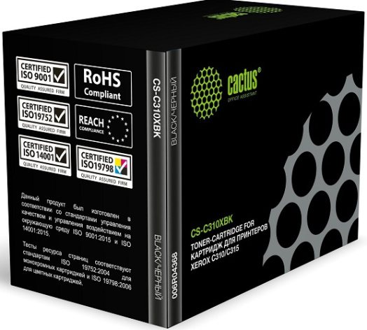 фото Картридж  Cactus CS-C310XBK в Красноярске