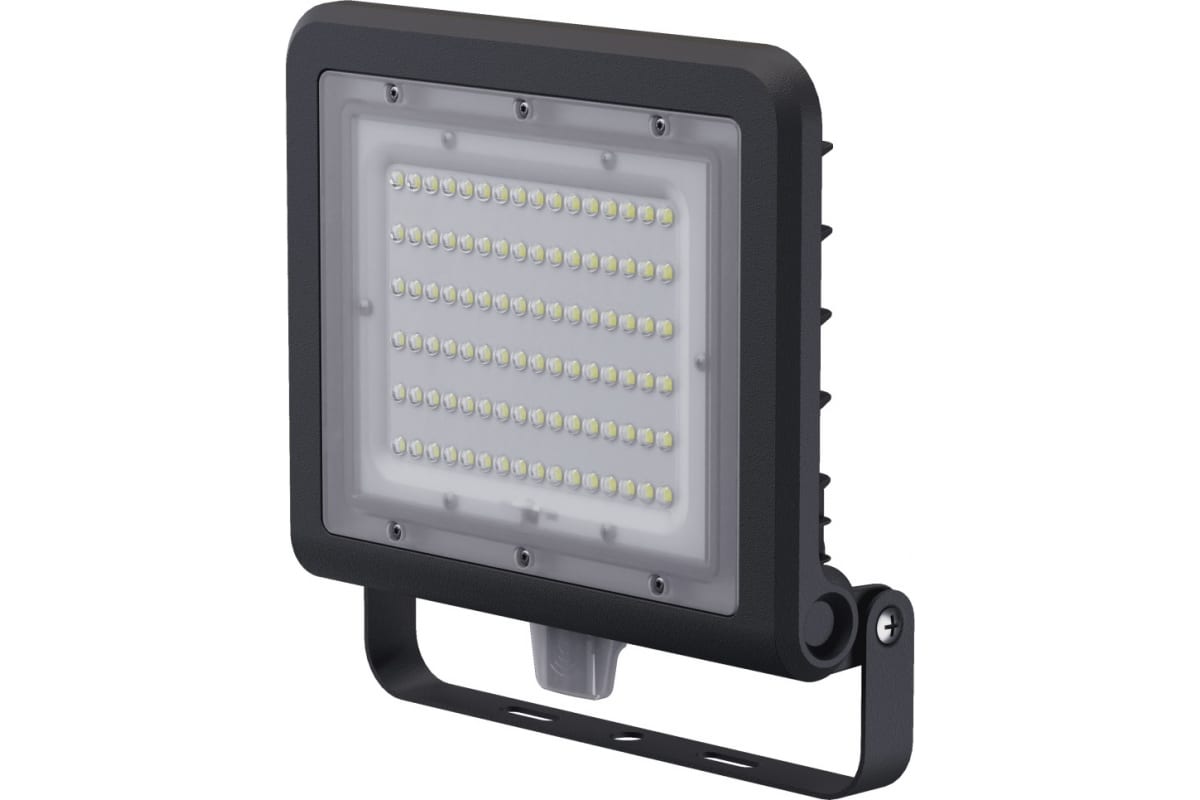 

Прожектор светодиодный Navigator NFL-03-100-6.5K-BL-LED 100Вт, 176–264В, 6500К, 14200лм, 232х236х60мм, черный (80682), NFL-03-100-6.5K-BL-LED