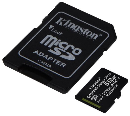 фото Карта памяти microSDXC 512GB Kingston SDCS2/512GB в Казани