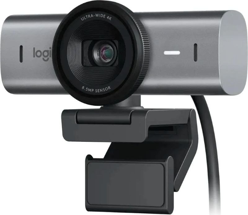 

Веб-камера Logitech Web MX Brio 960-001549 черный 8.5Mpix (3840x2160) USB3.0 с микрофоном, Web MX Brio