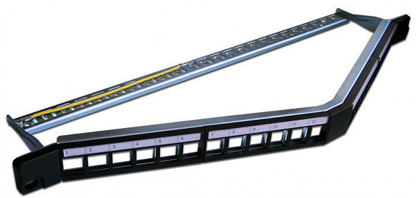 

Патч-панель Lanmaster LAN-PPC24OK-STP наборная 19" компактная, экранированная, 24 порта, 0.5U, LAN-PPC24OK-STP