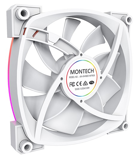 фото Вентилятор для корпуса Montech AX140 PWM WHITE в Уфе