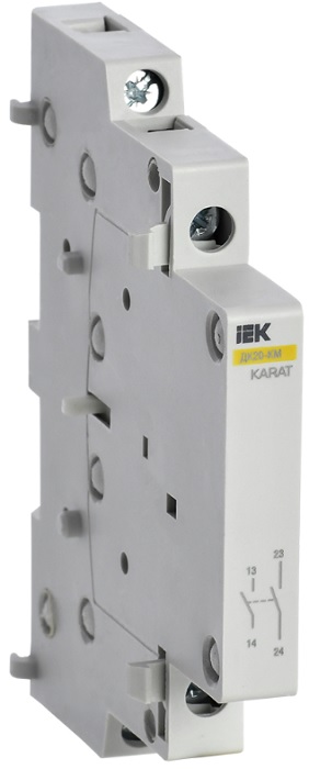 

Контакт дополнительный IEK MKK00D-DK-20 ДК20-КМ 2НО KARAT, MKK00D-DK-20