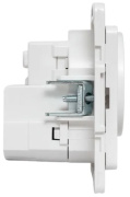 фото Розетка с заземлением с 2 USB EKF EYR16-2USB-typeA