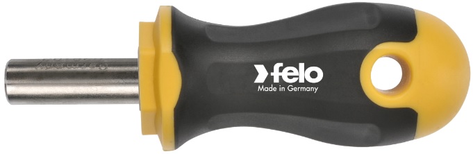 

Отвертка Felo 46902640 под биты 1/4" Ergonic Stubby, 46902640