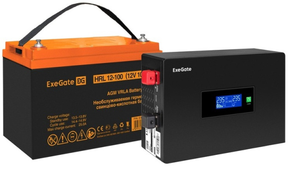 фото Комплект  Exegate IdealSine SR-600.LCD.2SH в Казани