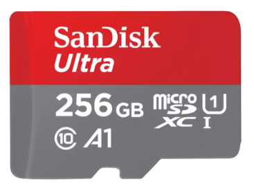 

Карта памяти 256GB SanDisk SDSQUAC-256G-GN6MN Ultra microSDXC A1 C10 U1 UHS-I 150MB/S, без адаптера, SDSQUAC-256G-GN6MN