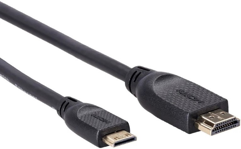 

Кабель интерфейсный VCOM CG583-1.8M HDMI-19M/MiniHDMI-19M ver 2.0 1.8m, CG583-1.8M