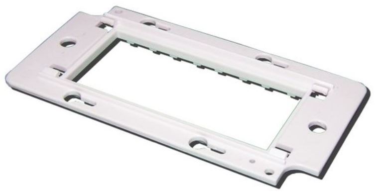 

Суппорт Lanmaster LAN-PF45x90 пластиковый для установки 45х90, LAN-PF45x90