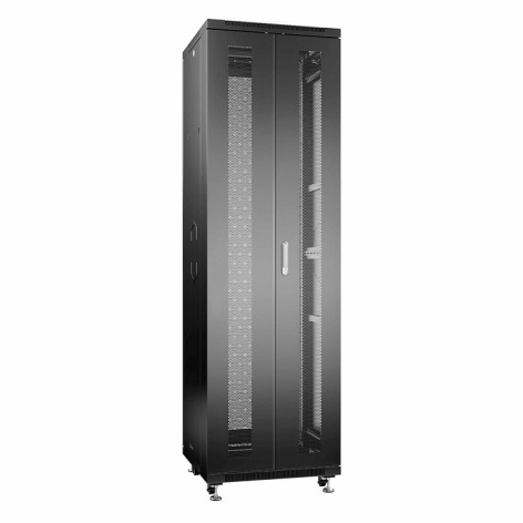 фото Шкаф напольный 19", 42U Cabeus ND-05C-42U60/120-BK в Красноярске