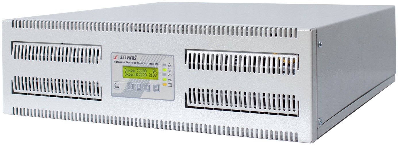 

Источник бесперебойного питания Штиль SR3110L Онлайн (10 кВА / 8 кВт), SR3110L