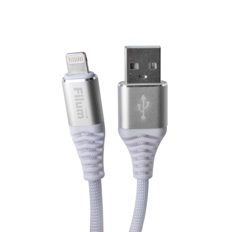 фото Кабель интерфейсный USB 2.0 Filum FL-CPro-U2-AM-LM-1M-W1