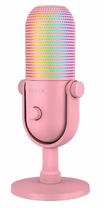 

Микрофон Razer Seiren V3 Chroma RZ19-05060300-R3M1 quartz (1000749017), Seiren V3 Chroma