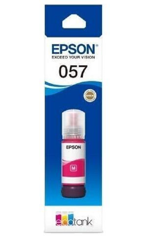 

Картридж струйный Epson 057 EcoTank Ink C13T09D398 magenta 70ml, 057 EcoTank Ink