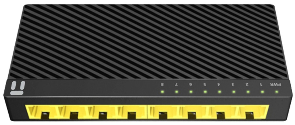 

Коммутатор неуправляемый Netis ST3108GC 8 портов, 8х1 Гбит/сек, настольный, пластиковый корпус, ST3108GC