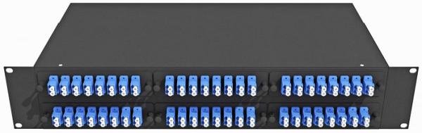 фото Кросс оптический стоечный  TopLAN КРС-Top-2U-96LC/U-OS2-BK в Уфе