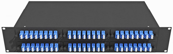 фото Кросс оптический стоечный  TopLAN КРС-Top-2U-96LC/U-OS2-BK в Волгограде