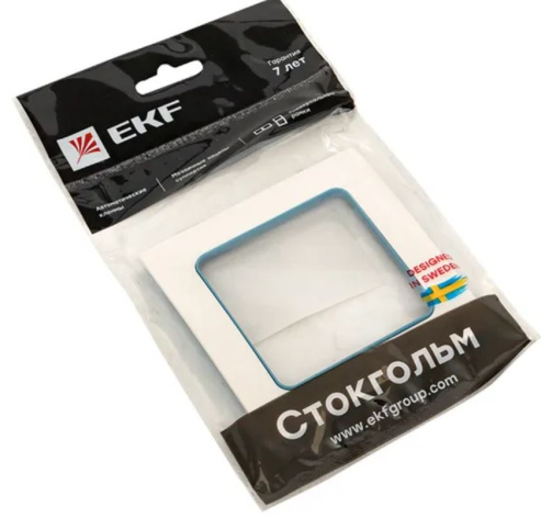 фото Рамка одинарная  EKF EXM-G-304-30 в Красноярске