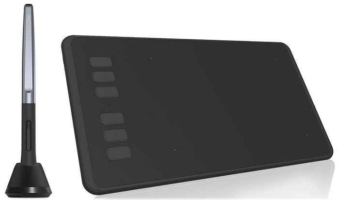 

Графический планшет Huion INSPIROY H640P 5080 lpi, 160*100 мм, USB 2.0, черный, INSPIROY H640P