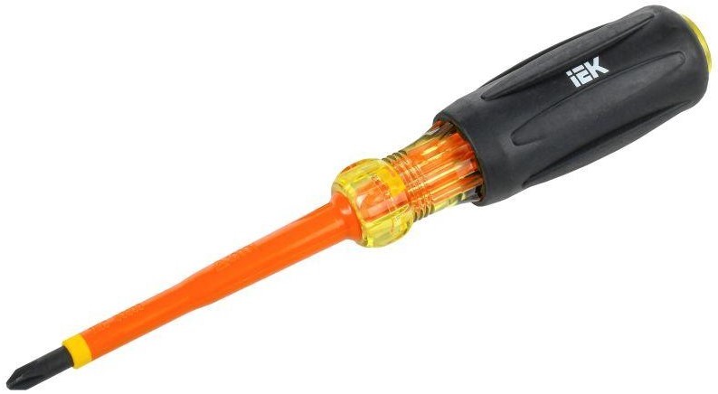 

Отвертка IEK A2L5-SC30-T3-PH-20-100 ARMA2L 5 диэлектрическая PH2х100 Т3, A2L5-SC30-T3-PH-20-100