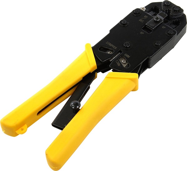 

Устройство обжимное 5bites LY-T2008R клещи обжимные, 8P+6P+4P, зачистка и резка кабеля, LY-T2008R