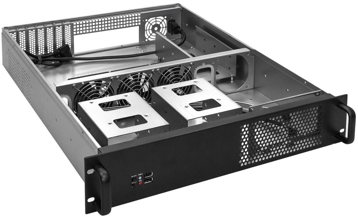 

Корпус серверный 2U Exegate Pro 2U550-08 EX284974RUS 19", глубина 550, БП 600ADS, 2*USB, Pro 2U550-08