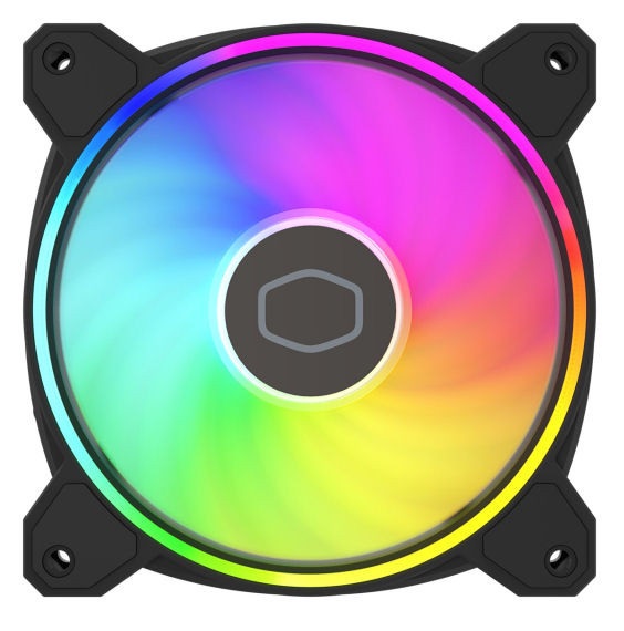 

Вентилятор для корпуса Cooler Master MasterFan MF120 HALOІ MFL-B2DN-21NP2-R2 120x120x25mm, 2050rpm, 51.88 CFM, 27 dBA, 4-pin PWM, MasterFan MF120 HALOІ