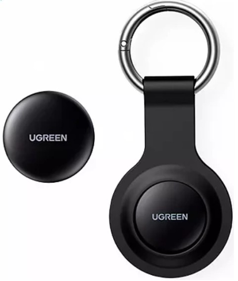 

Трекер UGREEN CM520 60387_ Bluetooth для поиска вещей Smart Bluetooth Finder. Цвет: черный, CM520