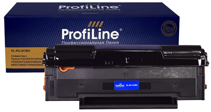 

Картридж ProfiLine PL_PC-211EV для принтеров Pantum P2516/P2518/P2207/P2500NW/P2500/P2506W/M6500/M6550NW/M6557NW/M6607NW 1600 копий, PL_PC-211EV